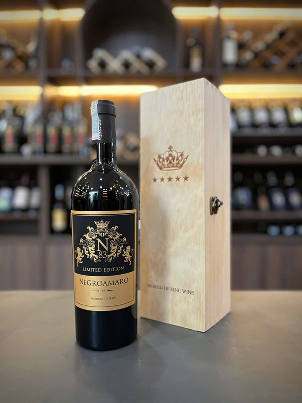 tuyệt tác vang đỏ ý: n83 limited edition negroamaro tuyệt tác vang đỏ ý: n83 limited edition negroamaro