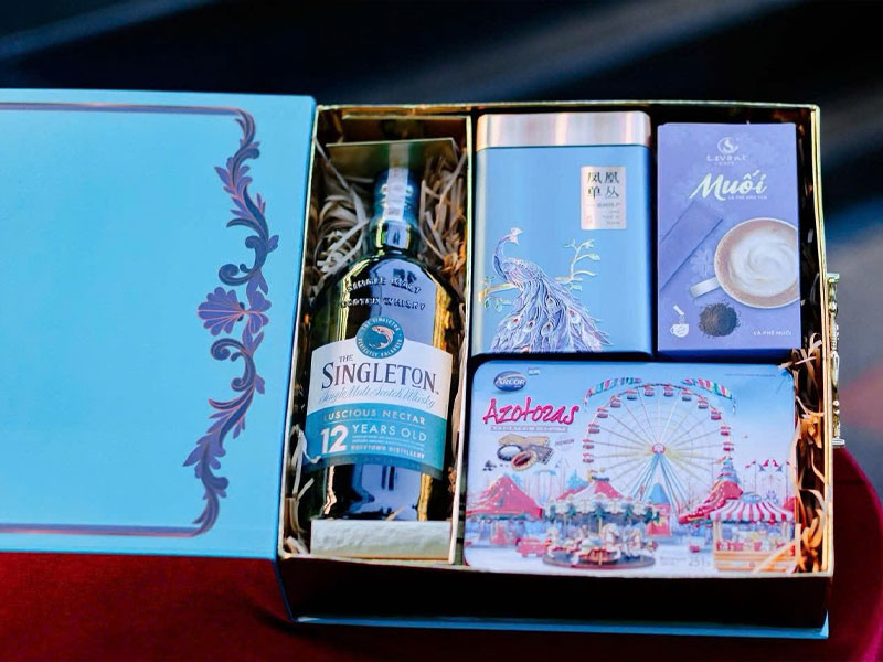 hộp quà rượu tết 2026, quà tết bính ngọ 2026