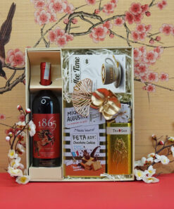 hộp quà tết 2026 rượu vang chile ms004