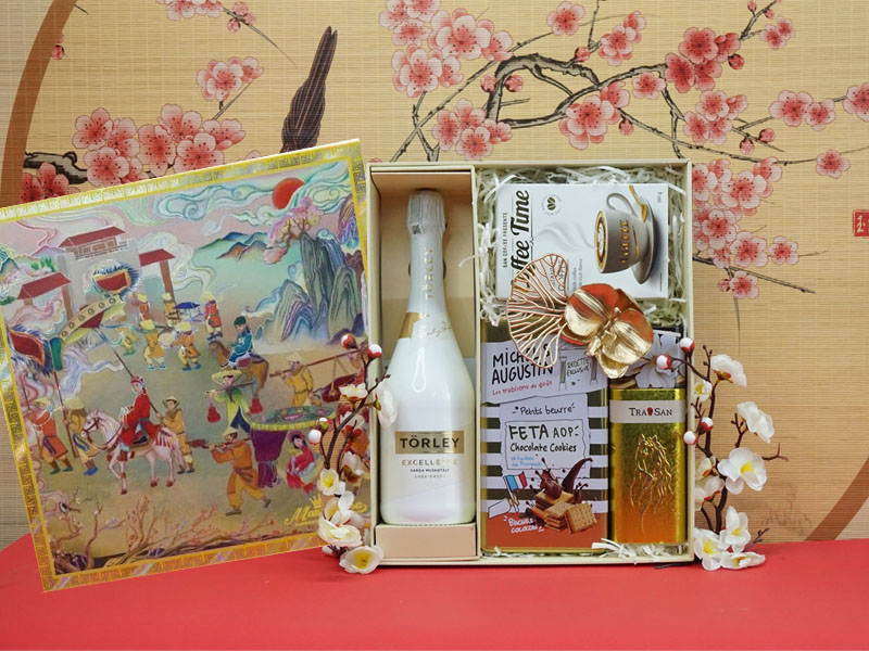 hộp quà tết 2026 rượu vang hungary ms002 hộp quà tết 2026 rượu vang hungary ms002