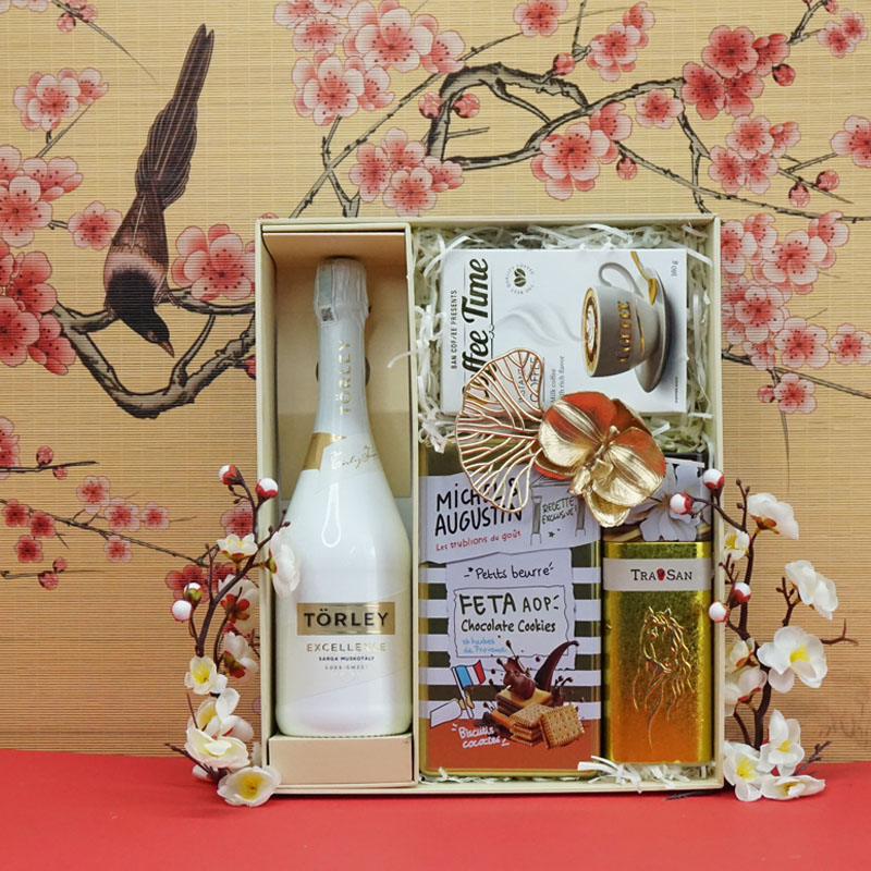 hộp quà tết 2026 rượu vang hungary ms002