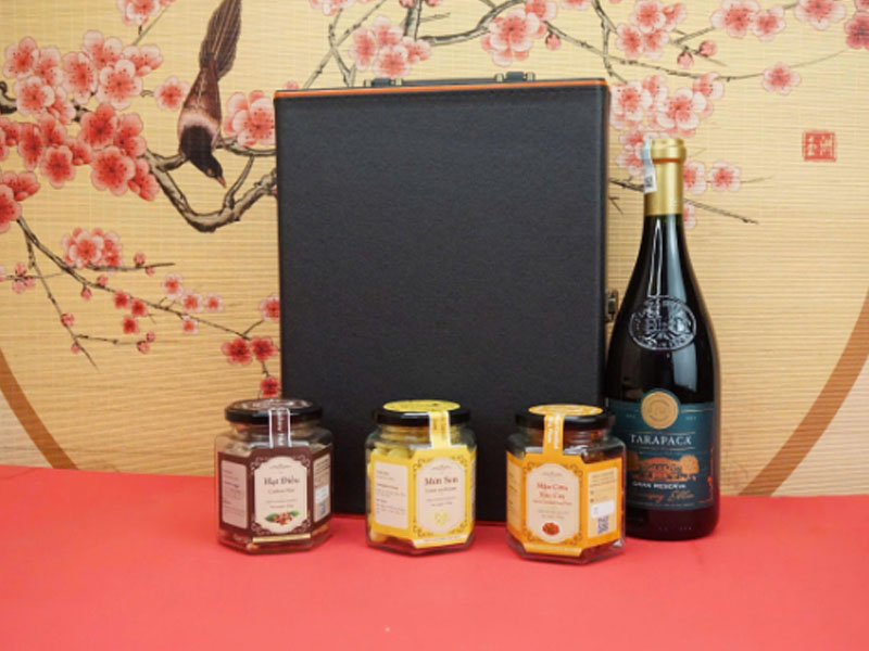 hộp quà tết 2026 rượu vang chile ms030 hộp quà tết 2026 rượu vang chile ms030