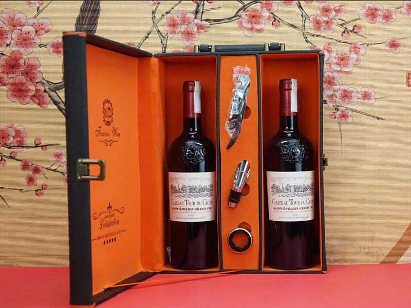 hộp quà tết 2026 rượu vang pháp ms0036 hộp quà tết 2026 rượu vang pháp ms0036