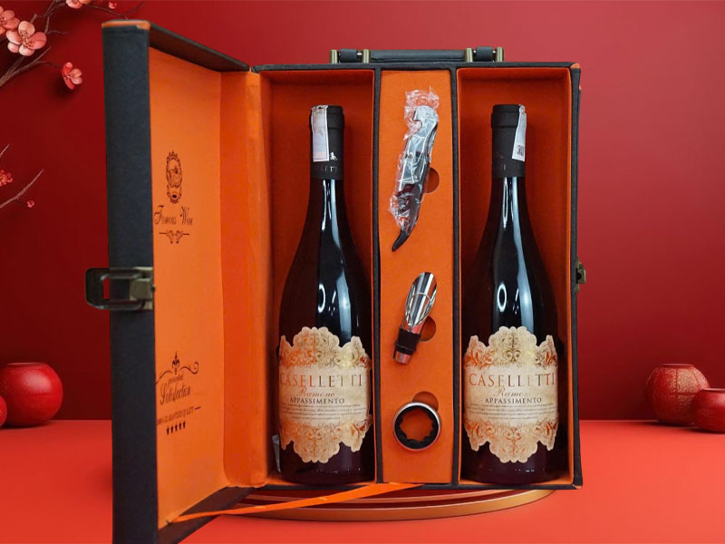 hộp quà tết 2026 rượu vang pháp ms0037 hộp quà tết 2026 rượu vang pháp ms0037