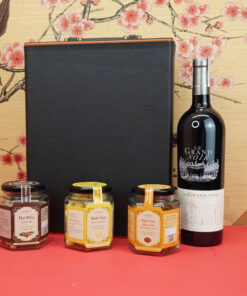 hộp quà tết 2026 rượu vang pháp ms0038