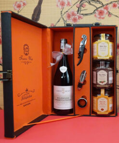 hộp quà tết 2026 rượu vang pháp ms0040