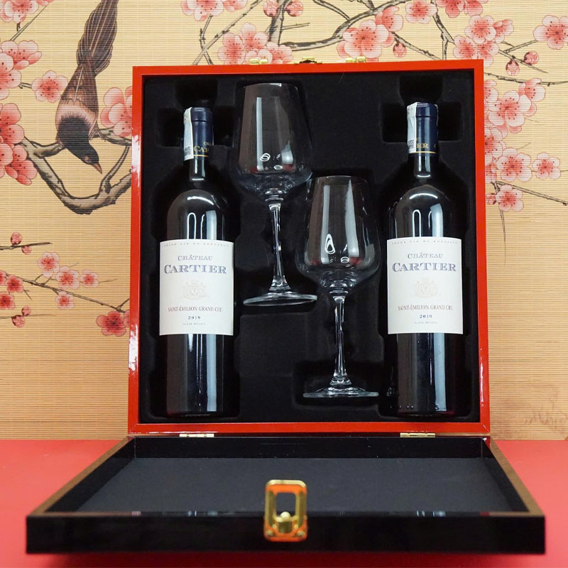 hộp quà tết 2026 rượu vang pháp ms0052