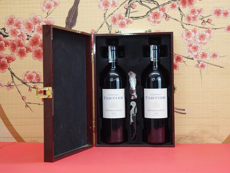 hộp quà tết 2026 rượu vang pháp ms0059