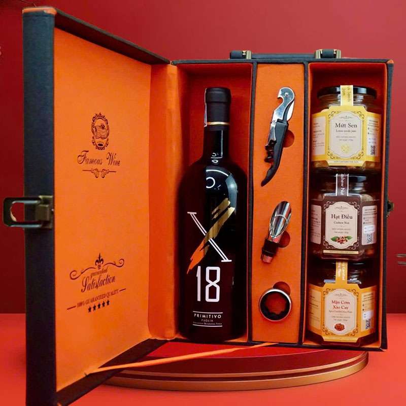 hộp quà tết 2026 rượu vang pháp ms034 hộp quà tết 2026 rượu vang pháp ms034