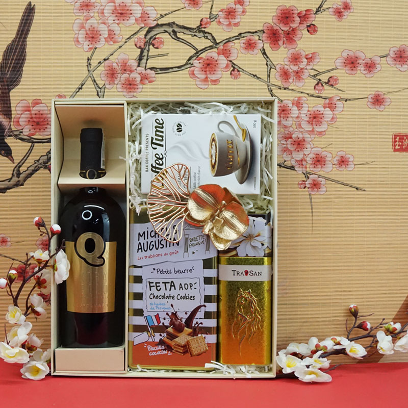 hộp quà tết 2026 rượu vang ý ms0017
