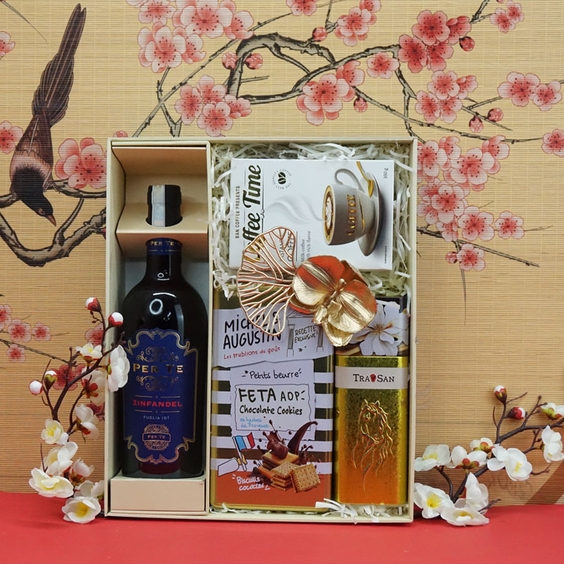 hộp quà tết 2026 rượu vang ý ms0019