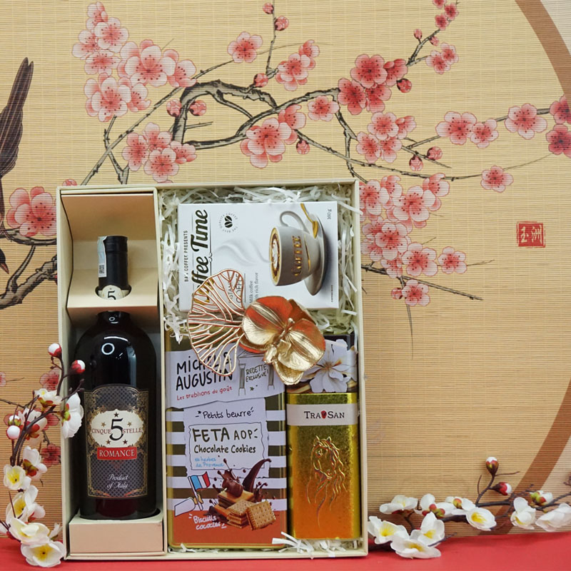 hộp quà tết 2026 rượu vang ý ms0025