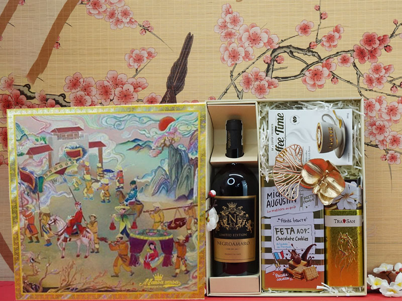 hộp quà tết 2026 rượu vang ý ms0028 hộp quà tết 2026 rượu vang ý ms0028