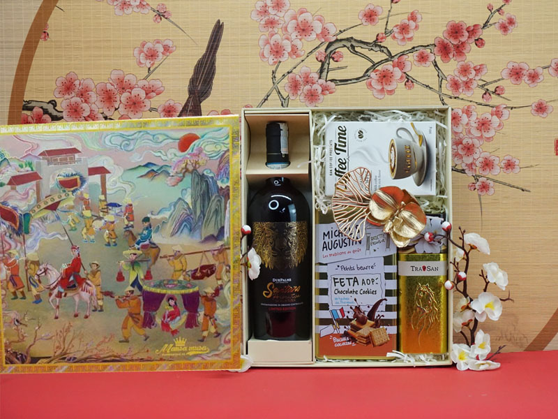 hộp quà tết 2026 rượu vang ý ms003 hộp quà tết 2026 rượu vang ý ms003