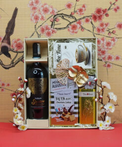 hộp quà tết 2026 rượu vang ý ms003