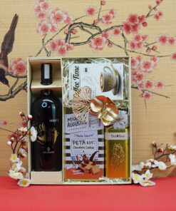 hộp quà tết 2026 rượu vang ý ms005