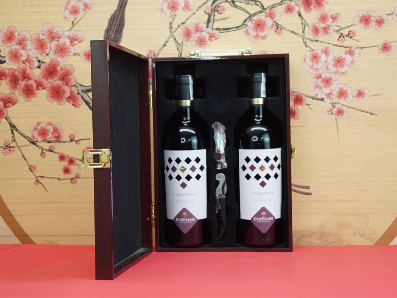 hộp quà tết 2026 rượu vang ý ms0058