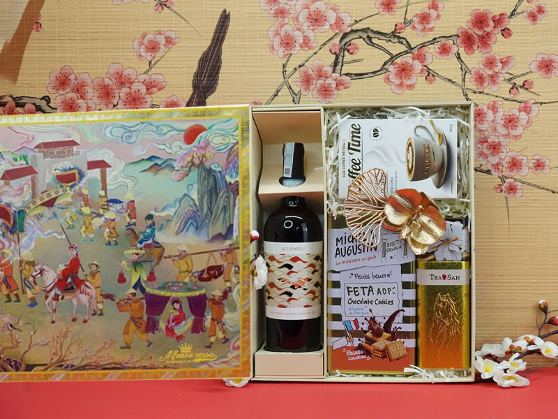 hộp quà tết 2026 rượu vang ý ms006 hộp quà tết 2026 rượu vang ý ms006