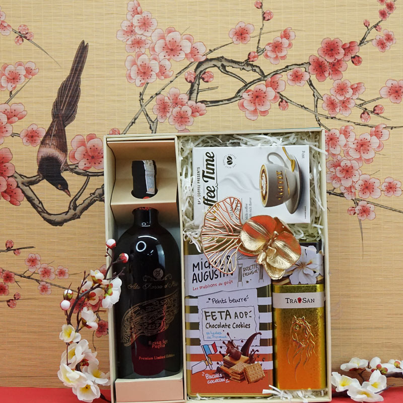 hộp quà tết 2026 rượu vang ý ms013