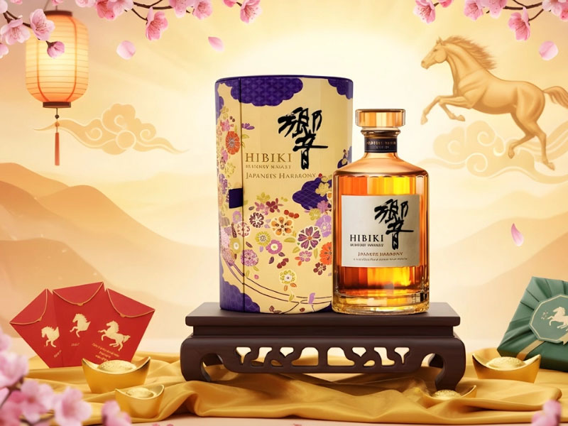 rượu hibiki harmony hộp quà tết 2026