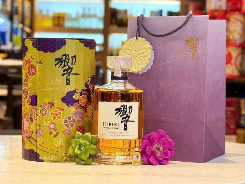rượu hibiki harmony hộp quà tết 2026