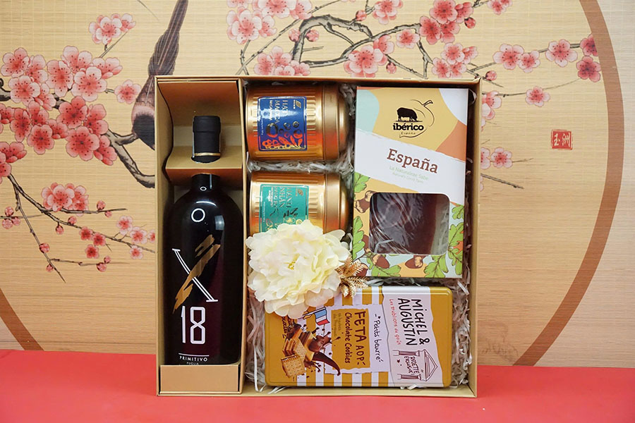 hộp quà rượu vang cao cấp khu vực ba đình - chính hãng