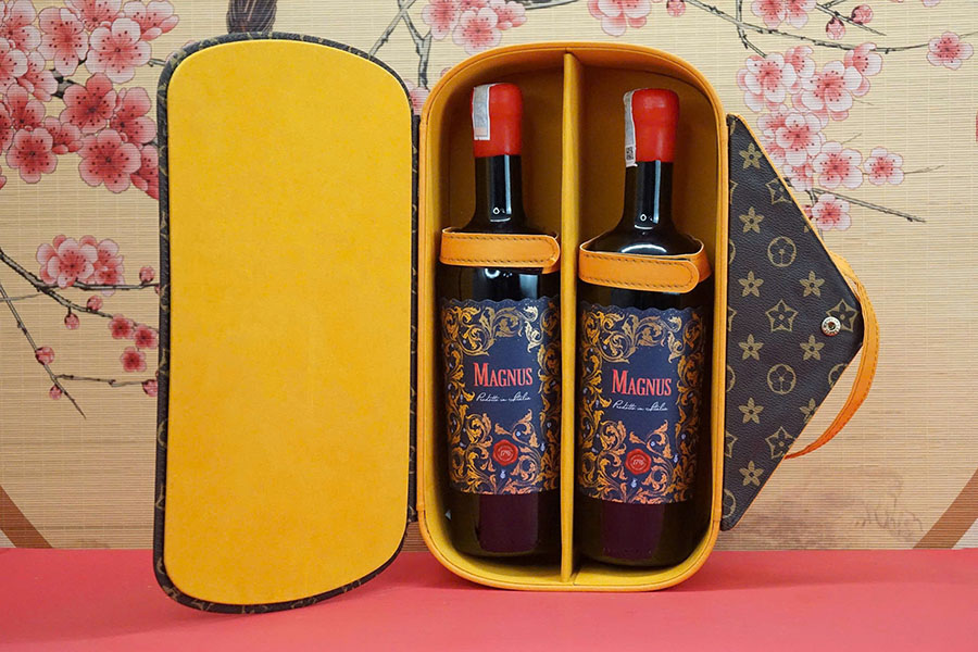 quà tết rượu vang chiết khấu cao khu cầu giấy uy tín nhất