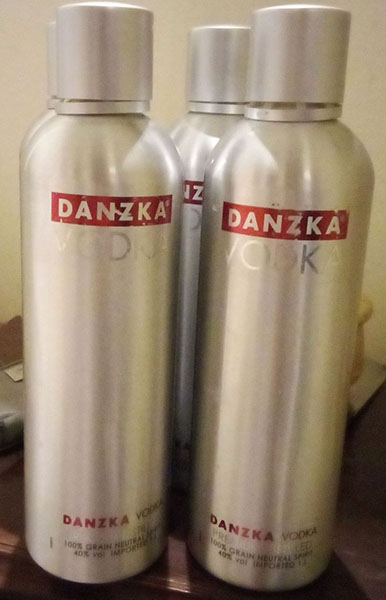 rượu vodka danzka nhôm 1 lít chính hãng tại cầu giấy