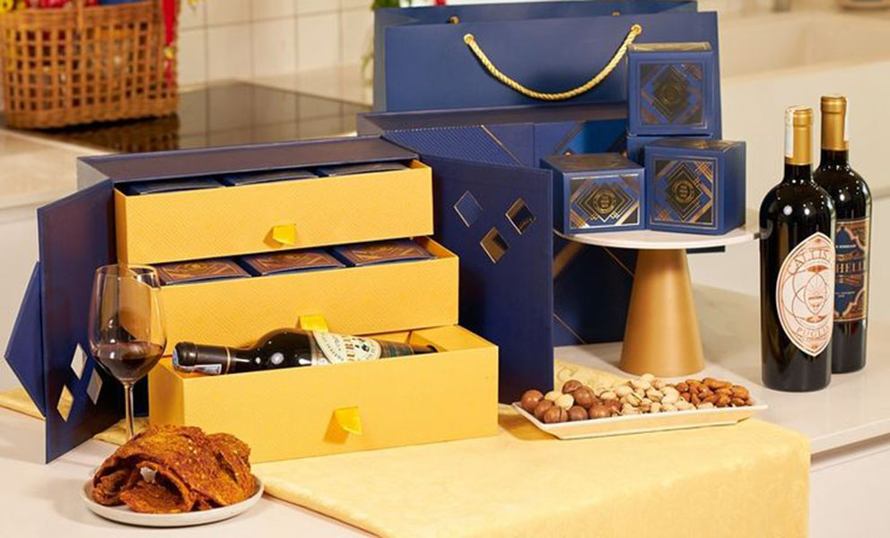 top 20 giỏ quà rượu vang giá bình dân cho doanh nghiệp 2026