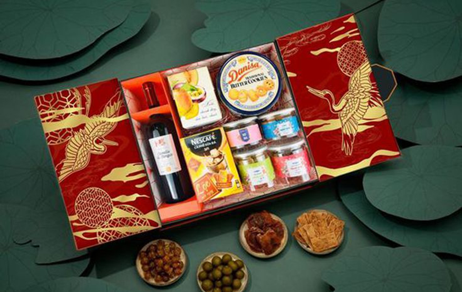 top hộp quà rượu vang đôi (2 chai) dưới 800k tại cầu giấy