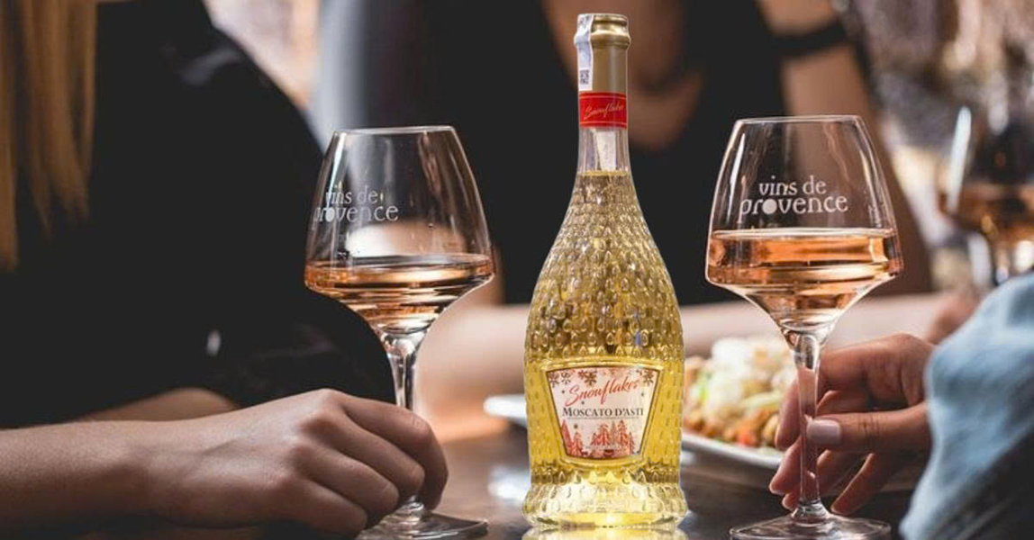 đánh giá rượu vang snowflakes moscato d’asti chi tiết