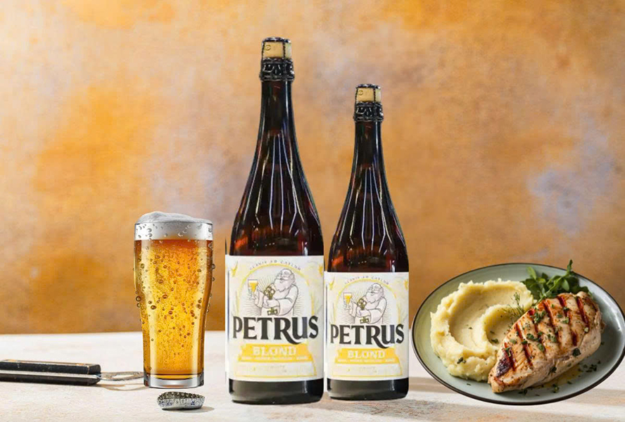 petrus blonde 750ml - bia bỉ xua tan nắng nóng mùa hè giá rẻ