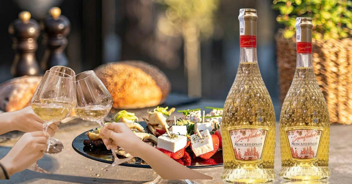 rượu snowflakes moscato d’asti: vang ngọt ý đẳng cấp
