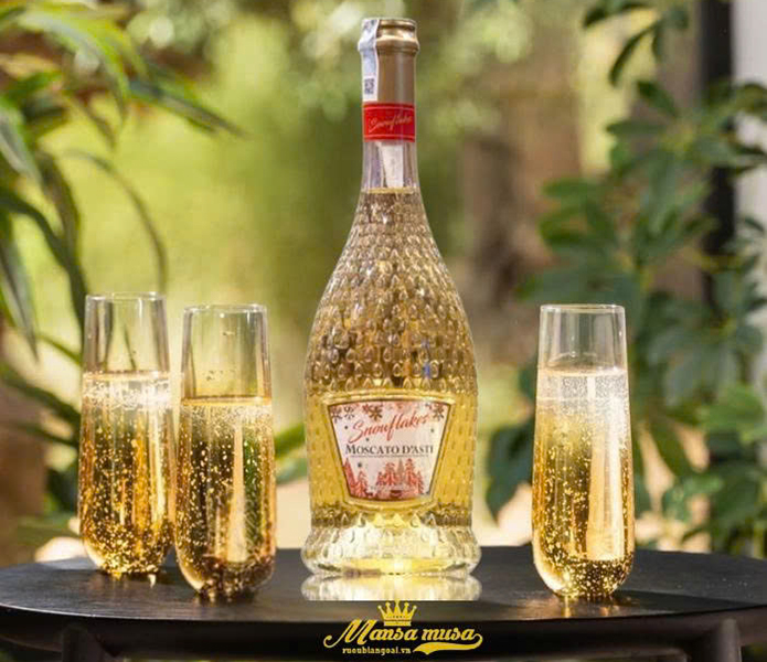 rượu snowflakes moscato d’asti: vang ngọt ý đẳng cấp