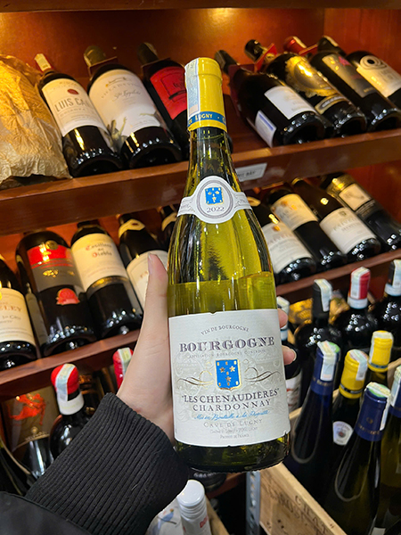 rượu vang bourgogne les chenaudières 2022 cao cấp - giá tốt