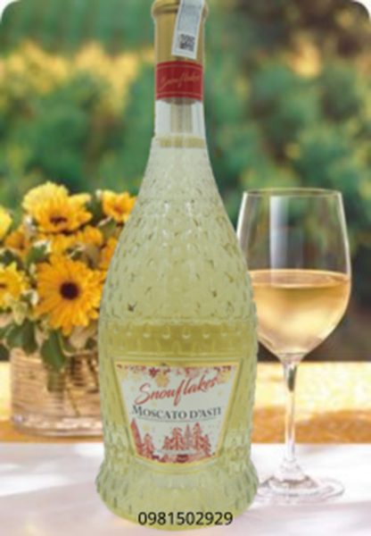 rượu vang snowflakes moscato d'asti docg rượu vang snowflakes moscato d'asti docg