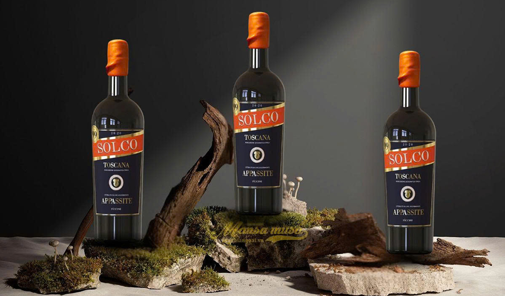 rượu vang ý piccini solco 750ml | nhập khẩu nguyên chai