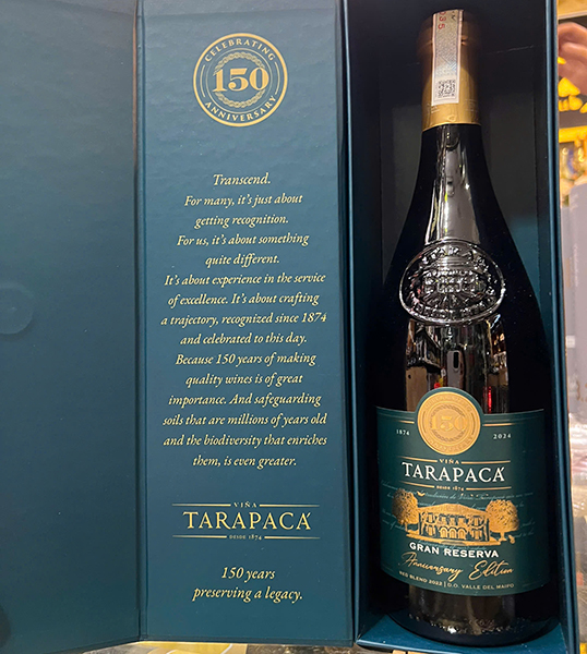 thưởng thức tarapaca gran reserva 150th đúng cách nhất thưởng thức tarapaca gran reserva 150th đúng cách nhất