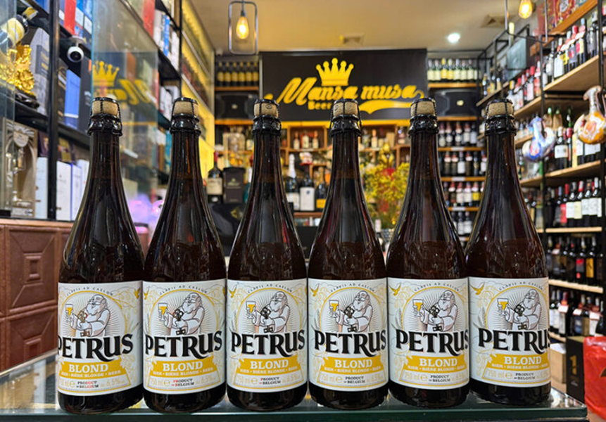 ưu đãi bia bỉ petrus blonde 750ml dịp lễ 30/4 cực hot