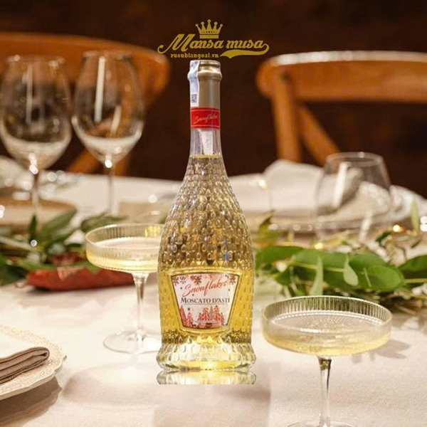 vang ý snowflakes moscato d’asti docg nhập khẩu chính hãng