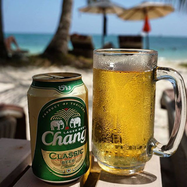 bia chang 5% lon 330ml - thức uống giải nhiệt từ thái lan