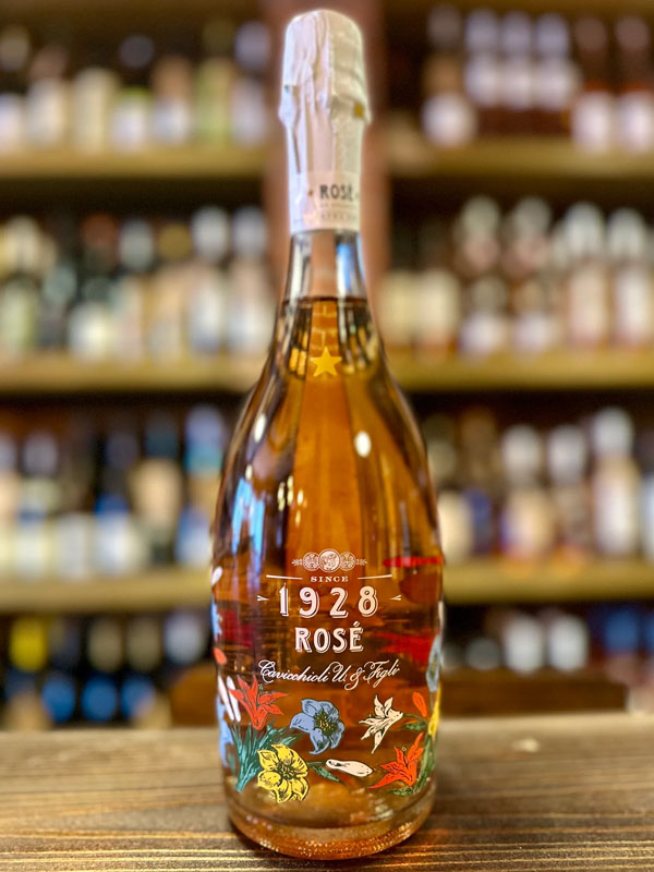 cavicchioli & figli 1928 rosé fantasia modena doc- extra dry
