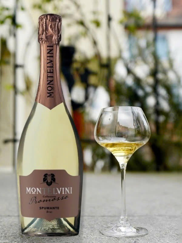 montelvini collezione promosso, spumante, millesimato brut