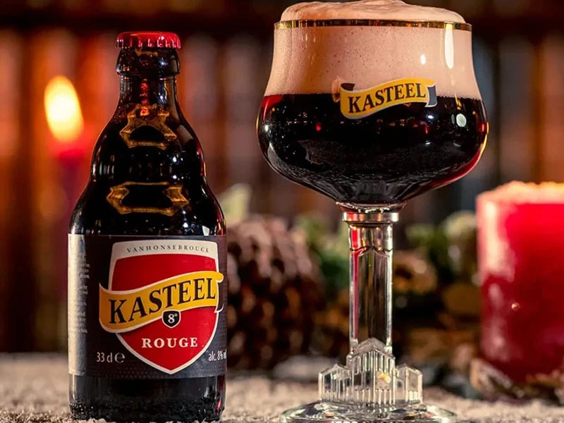 bia bỉ kasteelbier rood 8% bia bỉ kasteelbier rood 8%