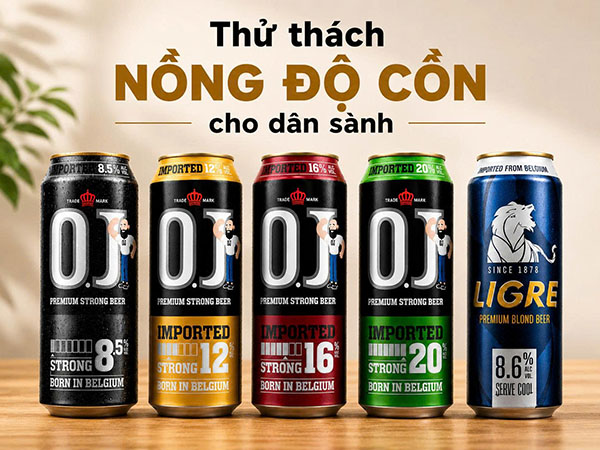bia được yêu thích 2026: top bia ngoại bán chạy mua 6 tặng 1
