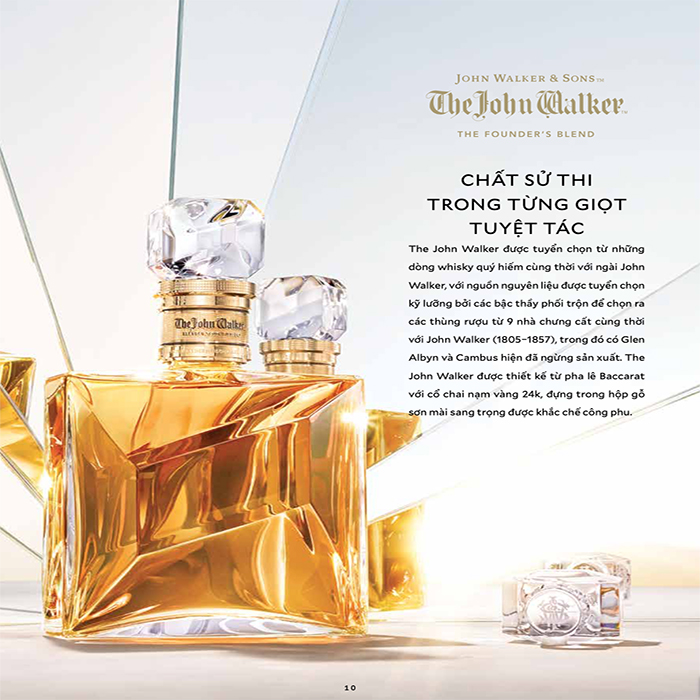 john walker & sons bicentenary blend 28 năm