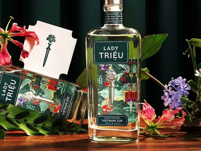 rượu gin lady triệu