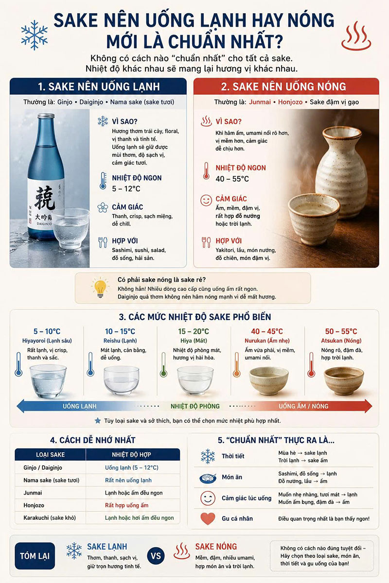 rượu sake biếu sếp: top 5 chai đẳng cấp & sang trọng nhất
