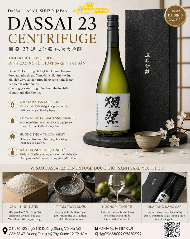 rượu sake biếu sếp: top 5 chai đẳng cấp & sang trọng nhất