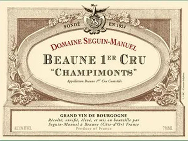 rượu vang domaine seguin-manuel beaune 1er cru "champimonts"